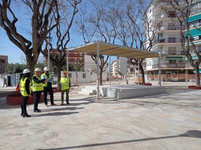 La plaça Catalunya remodelada s’obrirà el proper 31 de març