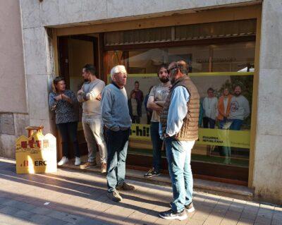 Esquerra Republicana obre el seu local electoral al carrer Antoni Roig