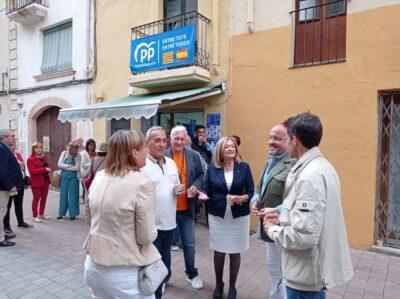 CRÒNICA l Alejandro Fernández inaugura el local electoral del PP i anima la militància a lluitar fins el darrer vot