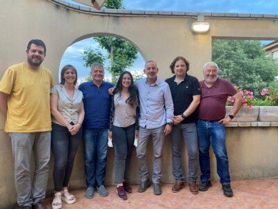 Pacte al Catllar entre PSC, MO1-TE, Junts i ERC per formar el govern del nou mandat