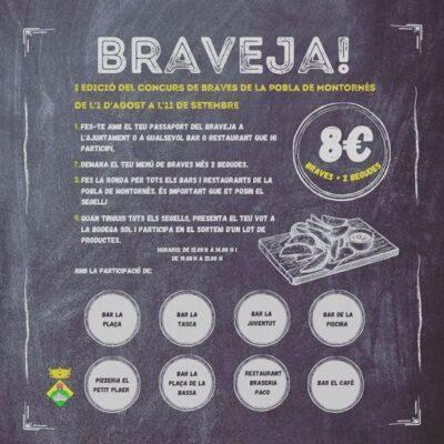 La Pobla de Montornès engega la primera edició del concurs de patates braves ‘Braveja’ fins l’11 de setembre