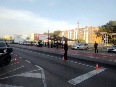 Dispositiu especial de control de vehicles i persones a Torredembarra