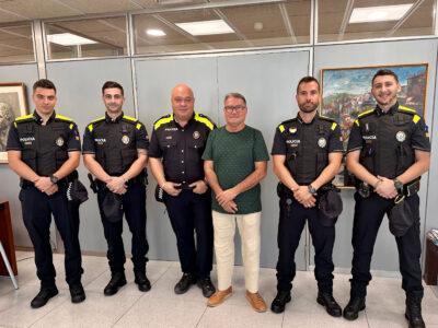 La Policia Local de Roda de Berà es reforça amb quatre nous agents