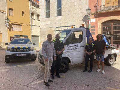 El Catllar posa en marxa un servei de grua municipal per retirar vehicles mal estacionats