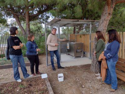 L’escola La Portalada d’Altafulla instal·la la primera màquina de compostatge de la demarcació