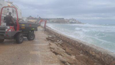 L’Ajuntament d’Altafulla ha d’intervenir d’urgència al passeig marítim