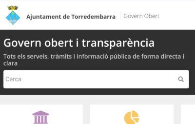 L’Ajuntament de Torredembarra estrena nou portal de Govern obert i transparència