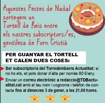 Vols guanyar un Tortell de Reis?