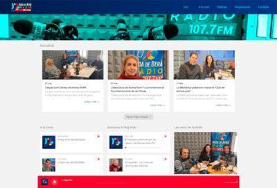 Roda de Berà Ràdio estrena web i potencia el servei d’streaming