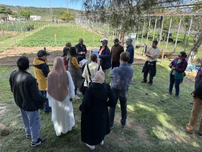 Lliurament de deu horts de Cal Dània a les persones grans que n’han resultat adjudicatàries