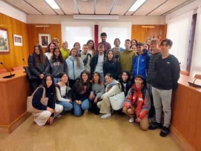 Deu estudiants grecs passen una setmana a Altafulla en un projecte d’intercanvi Erasmus