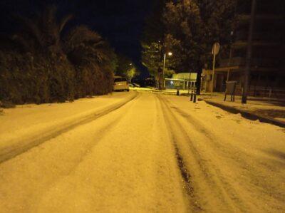 Una forta calamarsada cau sobre Torredembarra i provoca algunes afectacions