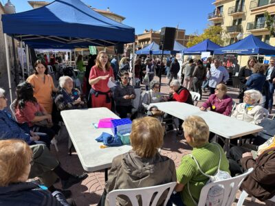 IMATGES l Molt bona resposta de la població a la 1a Fira de la Salut de Torredembarra