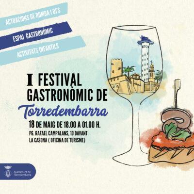 Torredembarra organitza el primer Festival Gastronòmic el 18 de maig
