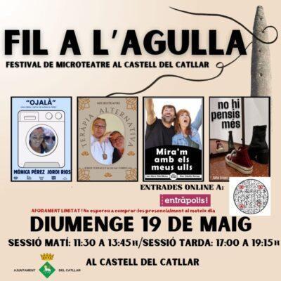 El microteatre torna al Castell del Catllar el 19 de maig amb el Festival Fil a l’Agulla