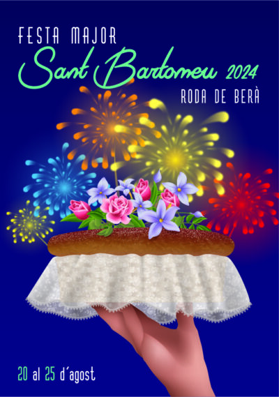 Roser Nogués guanya el concurs del cartell de la Festa Major de Sant Bartomeu de Roda de Berà 2024