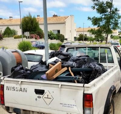 Altafulla reforça el servei de recollida d’escombraries durant els tres mesos d’estiu