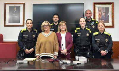 Creixell incorpora un caporal i quatre nous agents interins a la Policia Local