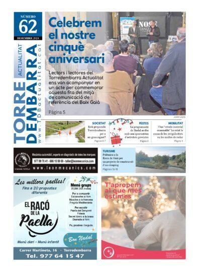 Torredembarra Actualitat Edició 62 – Desembre de 2024