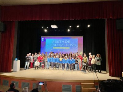 El Catllar reconeix l’esforç de 28 esportistes en la seva primera edició de la Festa de l’Esport