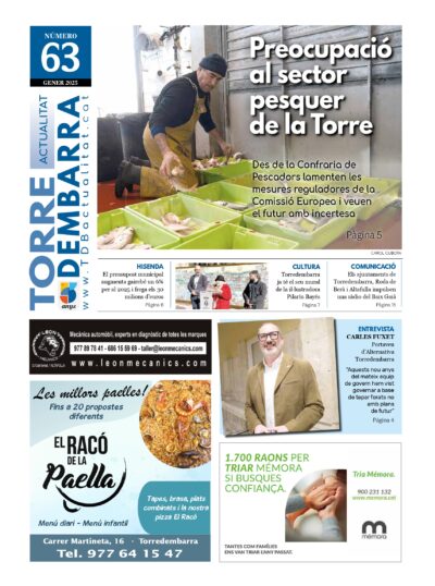 Torredembarra Actualitat Edició 63 – Gener de 2025
