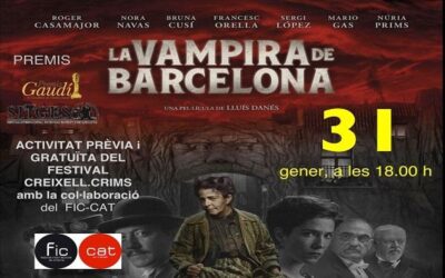 Creixell.Crims inicia el 31 de gener els actes previs al festival projectant el film ‘La Vampira de Barcelona’
