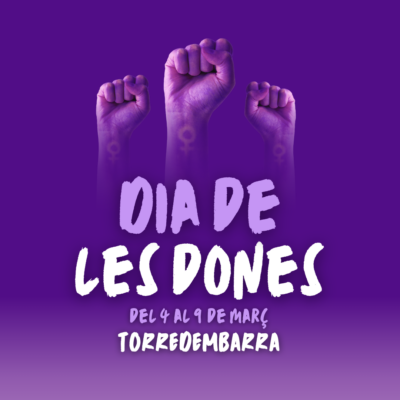 Torredembarra commemora el Dia Internacional de les Dones del 4 al 9 de març