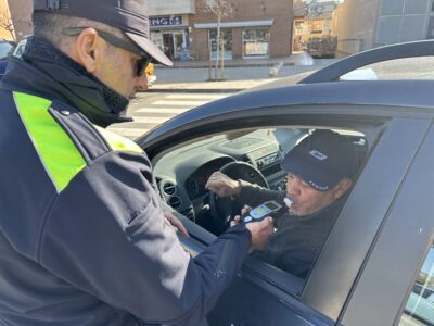 Campanya de control d’alcoholèmia i drogues en la conducció del 27 de febrer al 5 de març