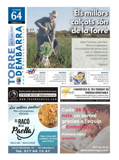 Torredembarra Actualitat Edició 64 – Febrer de 2025