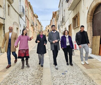 Altafulla remodela els carrers de Dalt i de l’Hostal amb el suport de la Diputació de Tarragona