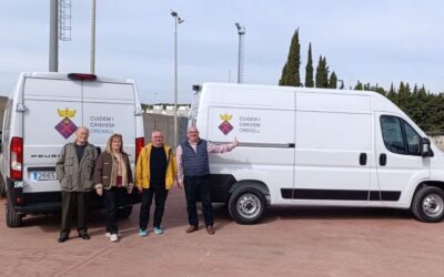 L’Ajuntament de Creixell millora els serveis municipals amb l’adquisició de dues noves furgonetes per a la Brigada
