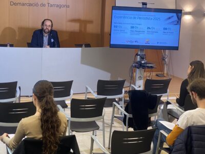 Glòria Serra, Marc Marginedas, Tino Soriano i Mercè Folch participen en l’Experiència de Periodista 2025