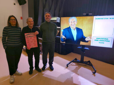 El Casal Cultural la Violeta d’Altafulla presenta una programació de primavera amb Joan Pera com a gran protagonista