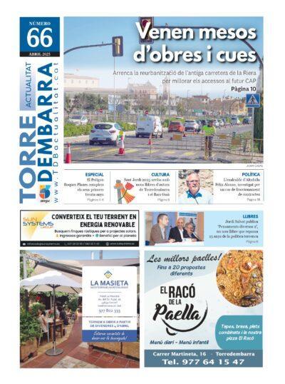 Torredembarra Actualitat Edició 66 – Abril de 2025