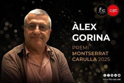 El FIC-CAT premia les trajectòries del crític de cinema Àlex  Gorina i del docent audiovisual José Juan Guijarro
