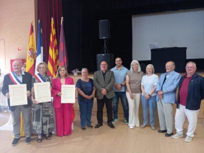 Creixell i els pobles francesos Vorey sur Arzon i Saint-Vincent refermen el seu agermanament