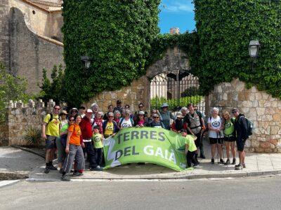 Unes 120 persones participen en la XVI Marxa Terres del Gaià