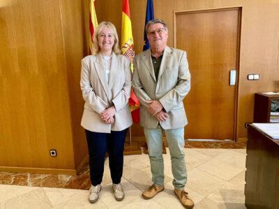 L’alcalde de Roda de Berà es reuneix amb la nova subdelegada del Govern a Tarragona