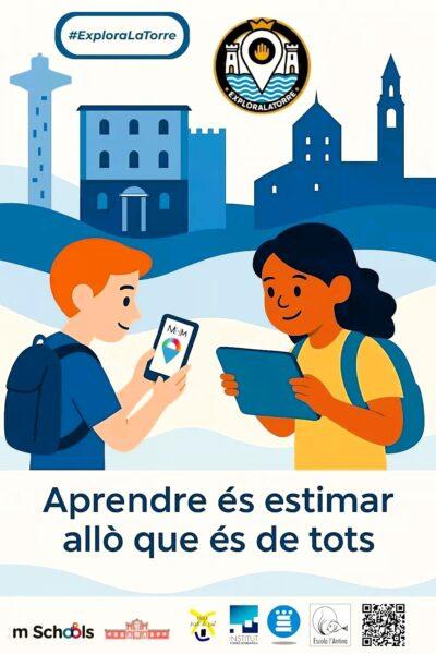 El projecte educatiu ExploraLaTorre, finalista als mSchools Awards 2025 i obert al vot del Premi del Públic