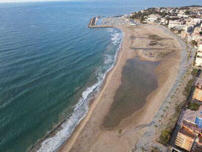 L’extracció de sorra de la platja de la Paella prevista per al proper 9 de juny acaba a Fiscalia