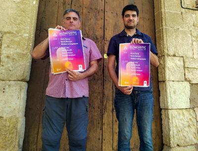 Ferran Palau i Joan Colomo, caps de cartell d’un Altacústic 2025 que aposta també pels nous talents musicals del país