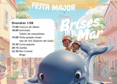 Tot a punt per a la Festa Major de Brises del Mar, que se celebrarà els dies 1 i 2 d’agost