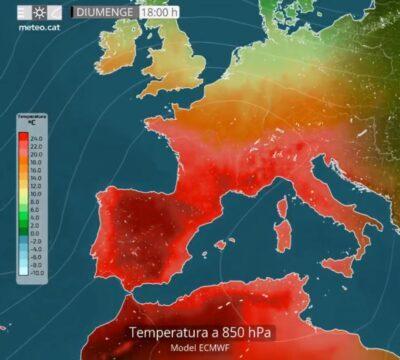 Nova onada de calor a Catalunya: fins a 40 °C a l’interior i nits tropicals al litoral