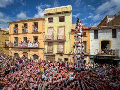 Els Nois de la Torre ja són colla de vuit després d’una Diada de Santa Rosalia històrica