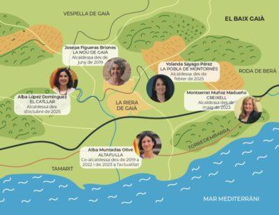 Més alcaldesses que mai al Baix Gaià