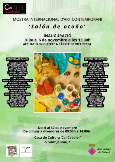 Creixell acull una exposició d’art contemporani amb 46 artistes internacionals