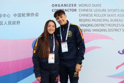 Joan Jardí i Lucía Camarillo (PA Torredembarra) aspiren a ser Campions del Món de Patinatge