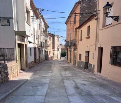Creixell finalitza les obres de substitució de la xarxa de clavegueram al carrer Sant Jaume