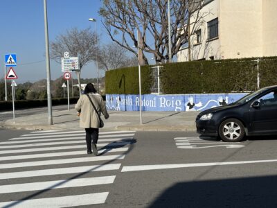 Campanya de control de vianants a Torredembarra del 3 al 9 de novembre