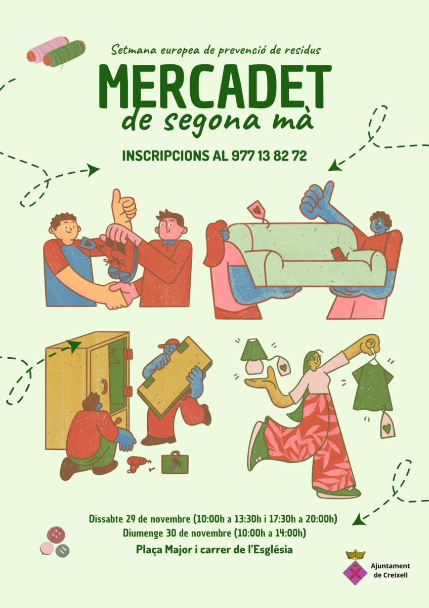 MERCAT DE SEGONA MÀ A CREIXELL